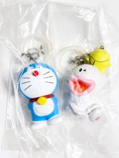 ドラえもん　めじるしアクセサリー オバケのQ太郎 オバQキーホルダー2点セット