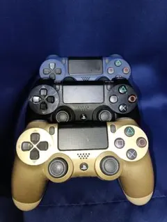 ジャンク PS4コントローラー 3色セット