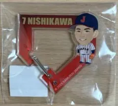 【新品未開封】侍ジャパン ガチャガチャ レア　カラビナキーホルダー　西川選手