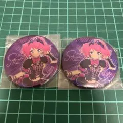 アイカツ！シリーズ　あそーと　桜庭ローラ　缶バッジ　2点　セット