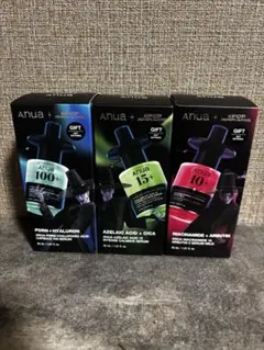 【新品】早い者勝ちAnua ナイアシン·アゼライン·PDRNセラム3点セット