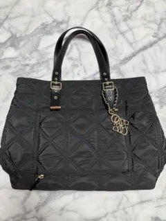 【美品】RANDA 2WAY ベルトハンドルキルティングトートバッグ