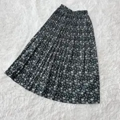 【c4873】✨美品✨SHOO-LA-RUE ロングスカート ウエストゴム　総柄