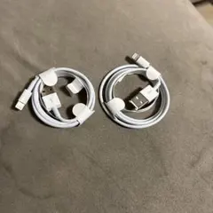 USB-A to Lightning 充電ケーブル 2本セット