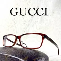 美品 GUCCI グッチ メガネフレーム チタン シルバー GG柄 GG9649
