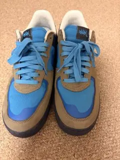 Nike Air Force 1 スニーカー 青/茶色