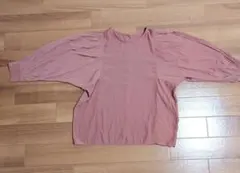 美品 Le souk ピンク 長袖 トップス ブラウス