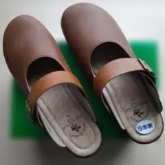 [新品・未使用]　サンタバーバラ　サボクロッグ　Lサイズ　ブラウン　日本製　箱有