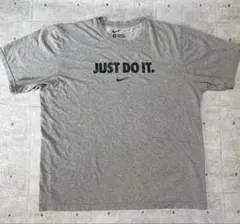 USA古着 Nike グレー TシャツJUST DO IT.