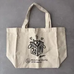BEAUTY&YOUTH UNITED ARROWS トート 20周年 生成り
