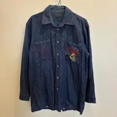 DOG HUNTING デニムシャツ Mサイズ　Ｕ79