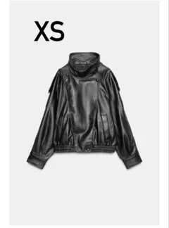 2025年最新】ザラ zara フェイクレザージャケットの人気アイテム