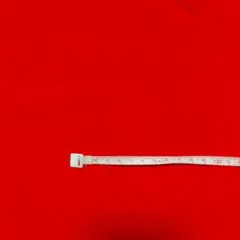 ベロア風 赤 はぎれ