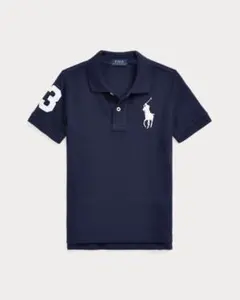 y2k ラルフローレン ビッグポニー ポロシャツ ネイビー 平成女児 平成ギャル