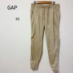 GAPギャップ　イージーパンツ　ジョガーパンツ　ベージュ　ウエストゴム　XSのサムネイル
