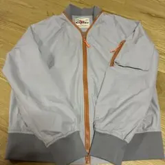 Karaku MA-1袖ポケット　薄手 パイピング加工フライトジャケット カラク