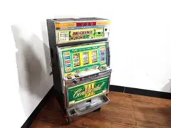 【通電確認済み】パチスロ実機 コンチネンタルIII 緑 レトロ スロットマシン レトロパチスロ コンチネンタルⅢ （メーシー） セブンラッシュ出玉