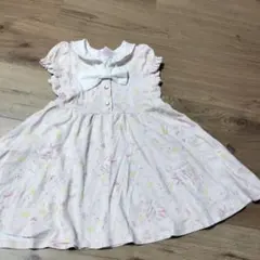 メゾピアノ　セーラー　ワンピース　マリン　110cm　100cm