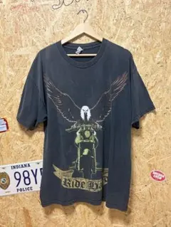 Ride Hard Eagle Tシャツ XL ブラックのサムネイル