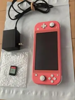 Nintendo Switch Lite ピンク 本体　あつ森ソフト