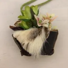 ハンドメイド　レザー バッグネックレスのサムネイル