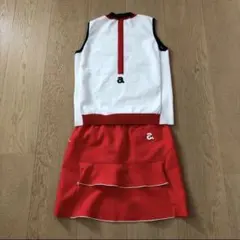 アルチビオ ゴルフウェア スカート、ノースリーブのセット 36 レッド