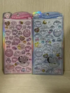 うるちゅるポップシール　マイメロディとシナモロール