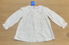 familiar ファミリア　長袖　チュニック　110 リアちゃん刺繍