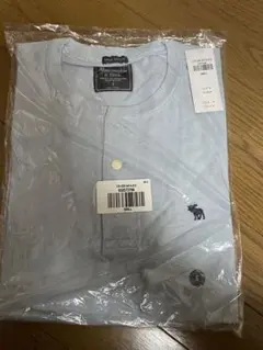 アバクロ　半袖ヘンリーネックTシャツ　新品　Sサイズ