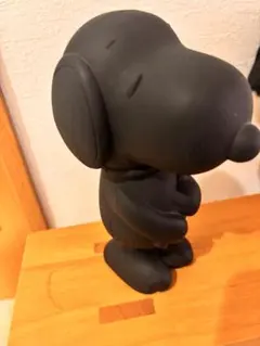 SNOOPY スヌーピー型 シリコンのペンケース【筆箱】ブラックです。のサムネイル