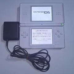 【訳有】ニンテンドー DS Lite クリスタルホワイト 純正ACアダプター付