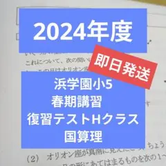 浜学園　小5 Hクラス　復習テスト　３科目 2026年最新】浜学園 復習テスト 小5の人気アイテム - メルカリ