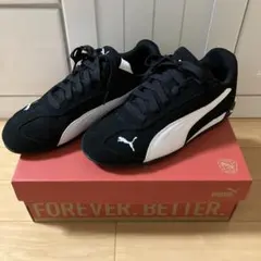 PUMA レプリキャッチ スニーカー 23.5cm ブラック - メルカリ