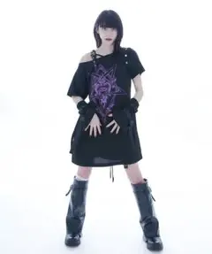 REFLEM/レフレム』オフショルカットワンピのサムネイル