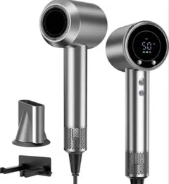 ヘアドライヤー 大風量40m/s風速・20sで速乾!【温度&風速表示】3億イオン