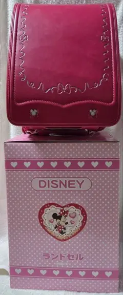 Disney ピンク ランドセル ミニー(箱付き) - メルカリ