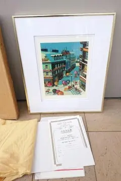 希少✨ ヒロ・ヤマガタ シルクスクリーン フォーシーズンズ 冬 保証書付 傑作のサムネイル