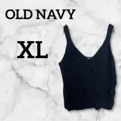美品✨️OLD NAVY 【XL】ネイビー Vネック タンクトップ