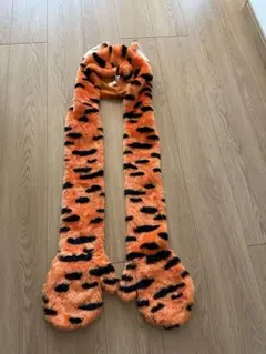 ティガー フードマフラー手袋の一体型