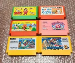 【FCソフト6本セット・任天堂・ファミコン】mars