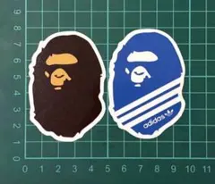 ステッカー A BATHING APE /コラボadidasのサムネイル