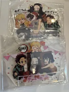 鬼滅の刃　竈門禰豆子 ufotable 誕生日 バースデー アクリルスタンド