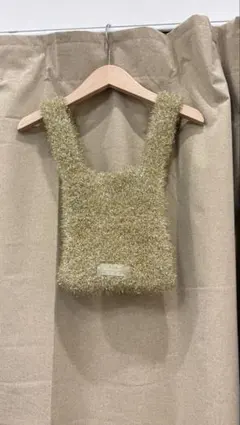 MAISON SPECIAL ゴールドファジーバッグのサムネイル