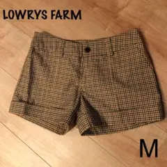 【LOWRYS FARM】ローリーズファーム チェック ショートパンツ