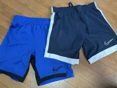 Nike DRI-FIT 半ズボン Sサイズ 青・ネイビー　2枚セット
