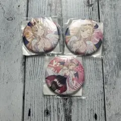 ホロライブ　ジョイポリス 缶バッジ　癒月ちょこ　3個　まとめ売り