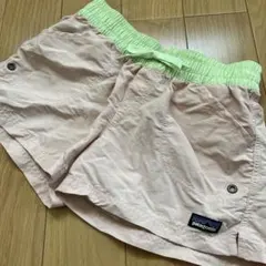【美品】Patagoniaショートパンツ ハーフパンツ キッズ L ベビーピンク