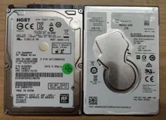 HGST 1TB と SEAGATE 2TB 2.5in HDDのサムネイル