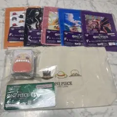 ワンピース 一番くじ E賞 ぬいぐるみマルチカードケース トートバッグ　タオル