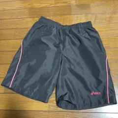 asics ハーフパンツM 黒